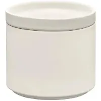 Blomus Pilar voorraadpot met deksel Moonbeam, Ø10x9 cm
