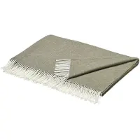 Blomus Plaid Finho Dark Olive-130 x 200 cm