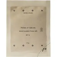 Uoga Uoga Mineral Foundation Powder Refill Petals of Sakura