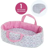 Corolle draagbed poppen bloemen - reiswieg voor babypoppen 30 cm.