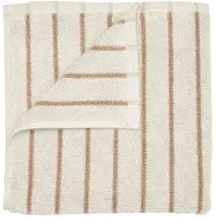 Blomus Gastendoek Arto Moonbeam/Amber Brown (Set van 2)