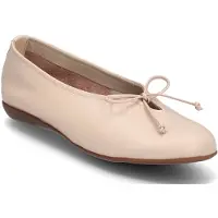 Wonders Dames Celestina roze leren ballerina's (38), Leer, Plat, Geen, Casual A-61172_3465_6610