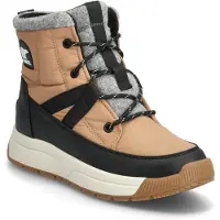 Sorel Snowboots 'Whitney III' cappuccino / grijs gemêleerd / zwart
