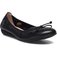 Wonders Dames Ballerina's van Leer Bo 12 Zwart (41), Plat, Geen, Casual A-61112_3465_5792