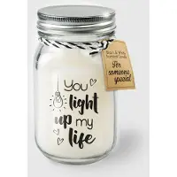 Paper Dreams Geurkaars In Glas - You Light Up My Life Wit wit Glas Paperdreams Kaars