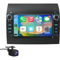 Hexinex Autoradio Geschikt voor Fiat Ducato 2007-2022 - Draadloos CarPlay, Android Auto, multimediaspeler, 2GB+64GB