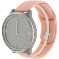 123Watches siliconen sport band - roze - 18mm - SM - Geschikt voor Garmin Vivoactive 4S / Venu 2S / Venu 3S / Vivomove 3s / Overige smartwatches met 18mm bandje