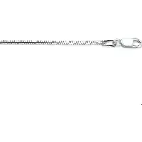Trendjuwelier huiscollectie 1021116 Zilveren Ketting Slang Rond 1,4 mm 41 + 4 cm