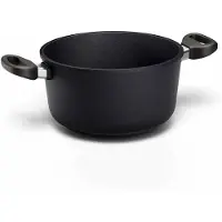 Hoffmann STONIQ kookpan - Ø 24 cm - 4,4 liter - PFAS-vrij - Vaatwasserbestendig - Twee zijgrepen - Zonder deksel - Gemaakt in Duitsland