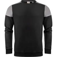 Printer Prime Crewneck Sweater Zwart/Staalgrijs maat M 3671