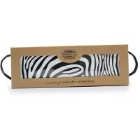 Joy of Balance Luxe Lavendel Tarwezak in Geschenkdoos - Kersenpitkussen - Warmtekussen - Zebra Print