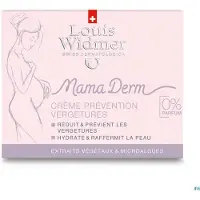 Louis Widmer MamaDerm Crème tegen Striemen Zonder Parfum 250 ml