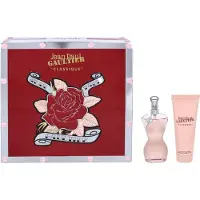 Jean-Paul Gaultier Classique Gift Set - 50 ml eau de toilette spray + 75 ml bodylotion - cadeauset voor dames