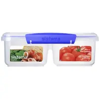 Sistema Klip it Vershouddoos - 'Split' Lunchbox - Met Verdeling - 2 Liter