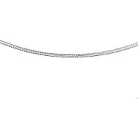 The Jewelry Collection Huiscollectie 4100360 Witgouden Omega colliers