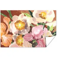 PosterMonkey Poster Bloemen - Planten - Orchidee - Kunst - 60x40 cm