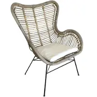 Sweet living Rotan Vlinderstoel - 70x76x90 cm