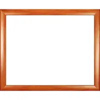 Homedecoration Colorado – Fotolijst – Fotomaat – 42 x 84 cm – Oranje geborsteld