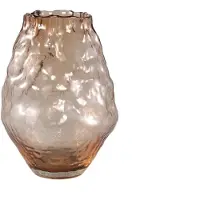 Ptmd Vaas Narin - 20x20x26 cm - Glas - Creme