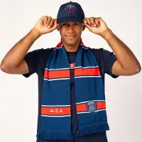 Paris Saint Germain PSG split logo pet - Officieel PSG product - 58 cm - Paris Saint-Germain cap