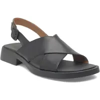Camper Sandalen met riem 'Dana' zwart