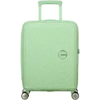 American Tourister Soundbox Spinner 55 / 20 TSA EXP Trolley Pastel Green lichtgroen