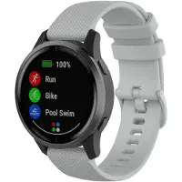 123Watches Watch GT sport gesp band - grijs - 20mm - Geschikt voor Huawei Watch GT2 & 3 42mm / Overige smartwatches met 20mm bandje