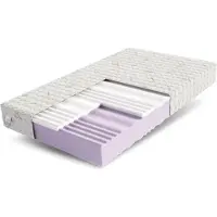 FDM SELECT MAX DOUBLE Matras 120x200 cm - Hoogte 24 cm H3 en H4 - Koudschuim Matrassen - Dubbelzijdig - 7 zones - Öko-Tex