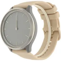 123Watches sport gesp band - khaki - 18mm - Geschikt voor Garmin Vivoactive 4S / Venu 2S / Venu 3S / Vivomove 3s / Overige smartwatches met 18mm bandje