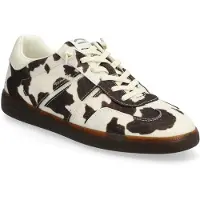 Tamaris Sneakers laag 'Essentials' donkerbruin / wit