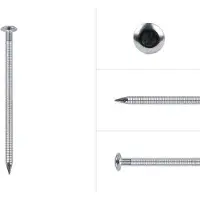 Wovar Bolkop ringnagels RVS A2 - 2.5-2.8 x 55 mm - Doos 200 stuks