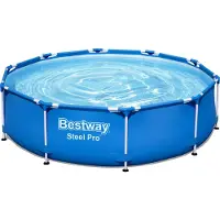 Bestway Steel Pro Tubular Pool 305x76 Cm Blauw 305 x 76 cm