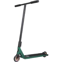Centrano Striker Gravis Street Stunt Scooter – Olijgroen, S/L. Lichtgewicht aluminium (6061) voor straattrucs