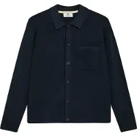 Anerkjendt 902032 aksvend needlerib knit cardigan 3059 sky captain