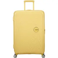 American Tourister trolley Soundbox 77 cm. Expandable geel Unisex