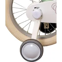 Zonix Meisjesfiets 12 Inch Pastelgroen Kinderfiets Met Zijwieltjes Voor Meisjes Van 2 Tm 4 Jaar Geschikt Voor Kledingmaat 90-105