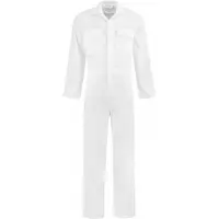 BT Overall polyester/katoen wit maat 61