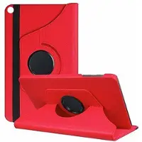 Ntech Hoes Geschikt voor Samsung Galaxy Tab A 10.1 (2019) draaibare Hoes - Rood