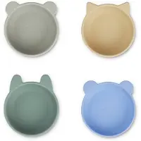 Liewood Iggy Siliconen Kom 4-pack - Peppermint Multi Mix