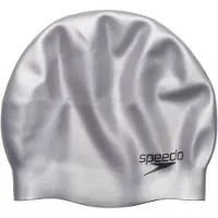 Speedo Plain Moulded Silicone Badmuts Senior