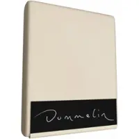 Dommelin Topper Hoeslaken 10-14 cm Beige (Satijn 300TC)-90 x 210 cm