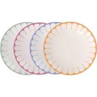 Villeroy & Boch Frühstücksteller Fleur Couleur ø 21,2 cm Set van 4