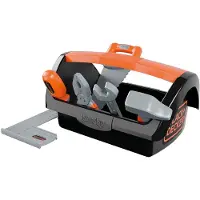 Smoby - Black & Decker Speelgoedgereedschapskoffer rollenspel - hamer, zaag, schroevendraaier, kniptang, steeksleutel, winkelhaak