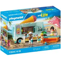 Playmobil My Life ijscowagen met surfshop