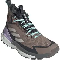 Adidas Boots 'Free Hiker 2.0' chocoladebruin / brokaat / lavendel / wit