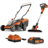 Powerplus tuingereedschapsset POWDPG75567 - 20V batterij - 5 maaihoogtes - 2 acc.