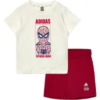 Adidas Trainingspak 'x Marvel Spider-Man' navy / robijnrood / wolwit