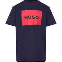 HUGO BOSS Shirt marine / bloedrood / zwart