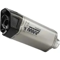 MIVV Sr-1 2x1 Aprilia Rs 457 24-26 Gehomologeerd Compleet Uitlaatsysteem