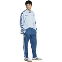 Adidas Italië Originals Trainingsbroek Blauw Lichtblauw